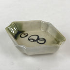 Japanese Ceramic Small Plate Vtg Pottery Kiseto Ware Soy Sauce Sushi Kozara PY27