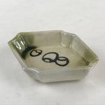Japanese Ceramic Small Plate Vtg Pottery Kiseto Ware Soy Sauce Sushi Kozara PY27