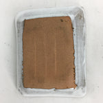 Japanese Ceramic Small Plate Vtg Rectangle Shape Pottery White Glaze Kozara PP64