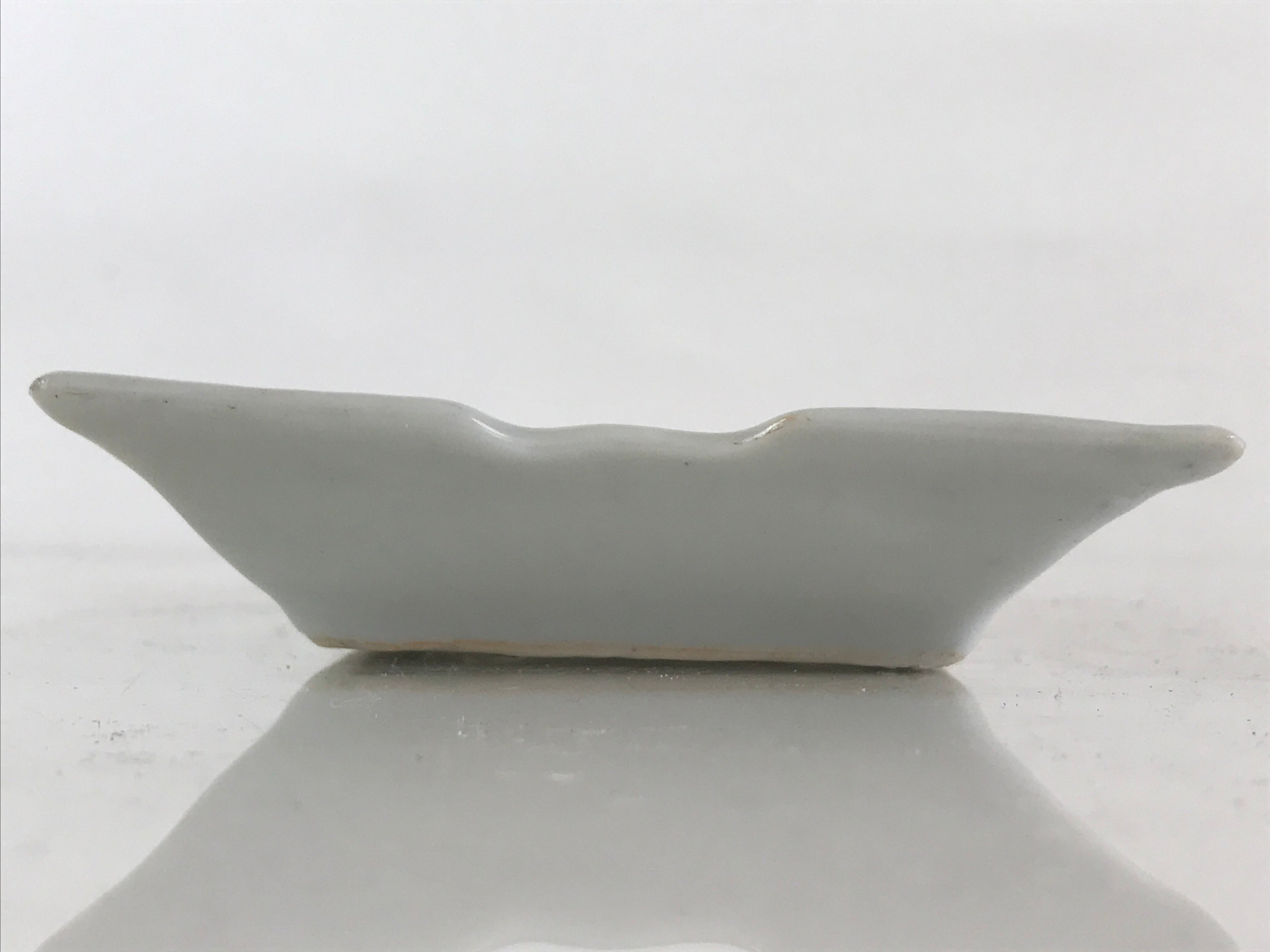 Japanese Ceramic Small Plate Vtg Rectangle Shape Pottery Yakimono Kozara PY265