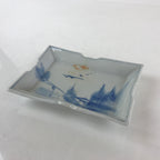 Japanese Ceramic Small Plate Vtg Rectangle Shape Pottery Yakimono Kozara PY265