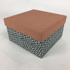 Japanese Ceramic Snack Bowl Kashiki Vtg Round Boxed Pottery Tea Ceremony PX578