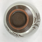 Japanese Ceramic Snack Bowl Kashiki Vtg Round Boxed Pottery Tea Ceremony PX578