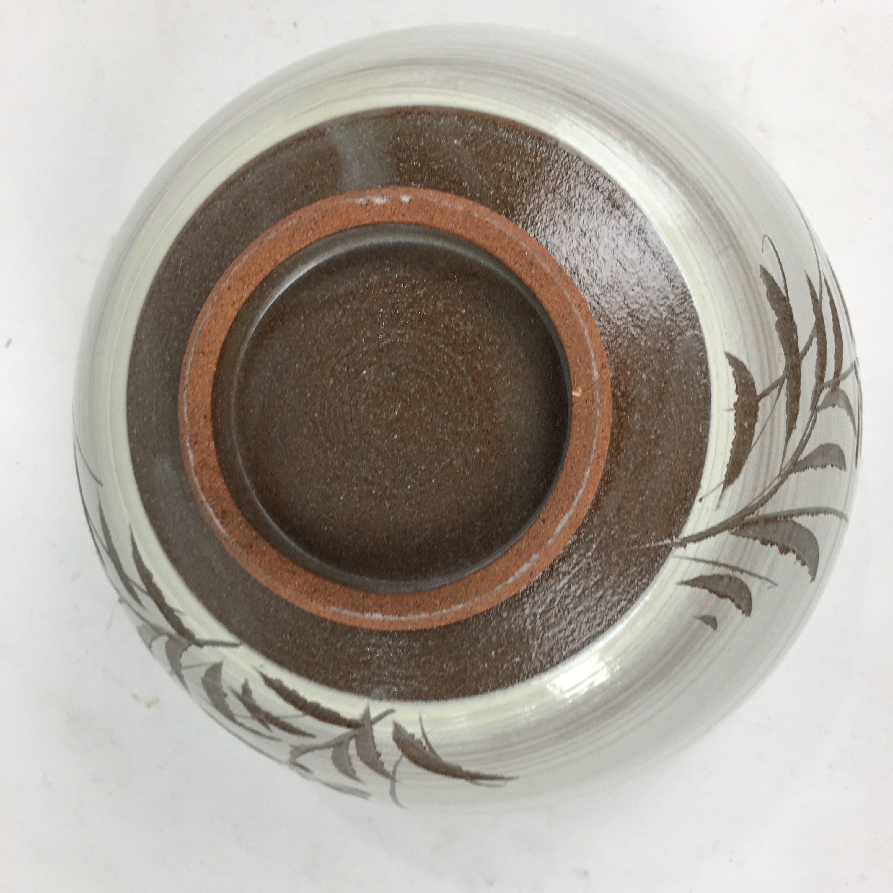Japanese Ceramic Snack Bowl Kashiki Vtg Round Boxed Pottery Tea Ceremony PX578