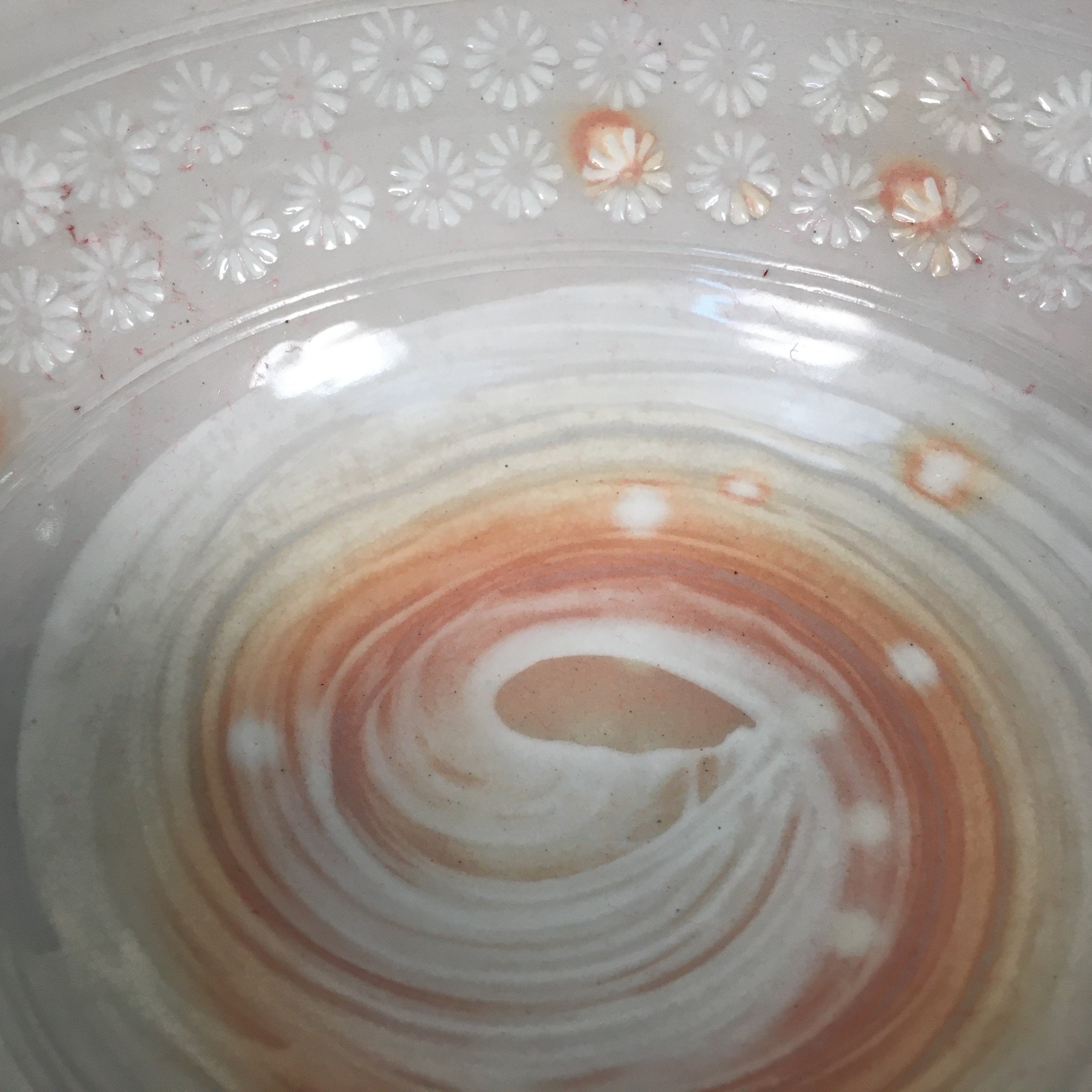 Japanese Ceramic Snack Bowl Kyo Vtg Pottery Kashiki Tea Ceremony PP365