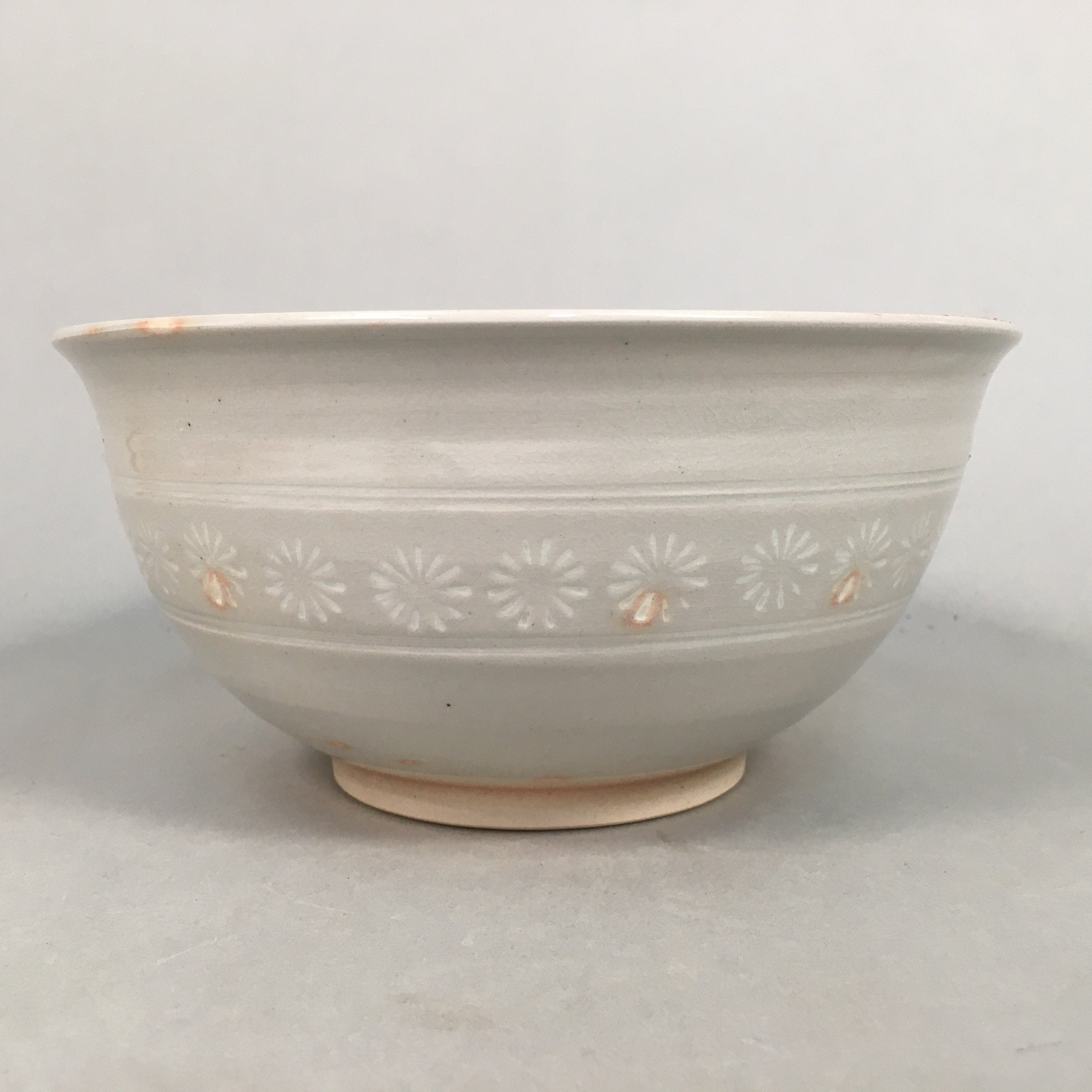 Japanese Ceramic Snack Bowl Kyo Vtg Pottery Kashiki Tea Ceremony PP365