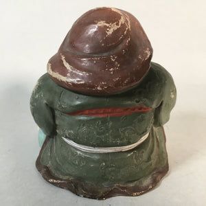 Japanese Ceramic Statue Vtg 7 Gods Good Fortune Daikokuten BD546