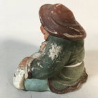 Japanese Ceramic Statue Vtg 7 Gods Good Fortune Daikokuten BD546