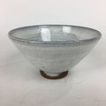 Japanese Ceramic Tea Bowl Hagi Ware Vtg Ceremony Chawan White Pottery GTB739