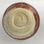 Japanese Ceramic Tea Bowl Wooden Box Kogen Kiln Aka-Shino Ware Chawan PX547