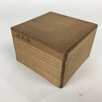 Japanese Ceramic Tea Bowl Wooden Box Kyo Ware Green Tea Bowl Otafuku Lady PX561