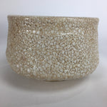 Japanese Ceramic Tea Bowl Wooden Box Mayama Kiln Shino Ware Chawan Pottery PX546