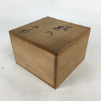 Japanese Ceramic Tea Caddy 4pc Set Vtg Chaire Container Sado Ceremony PX583