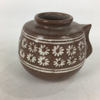 Japanese Ceramic Tea Caddy 4pc Set Vtg Chaire Container Sado Ceremony PX583