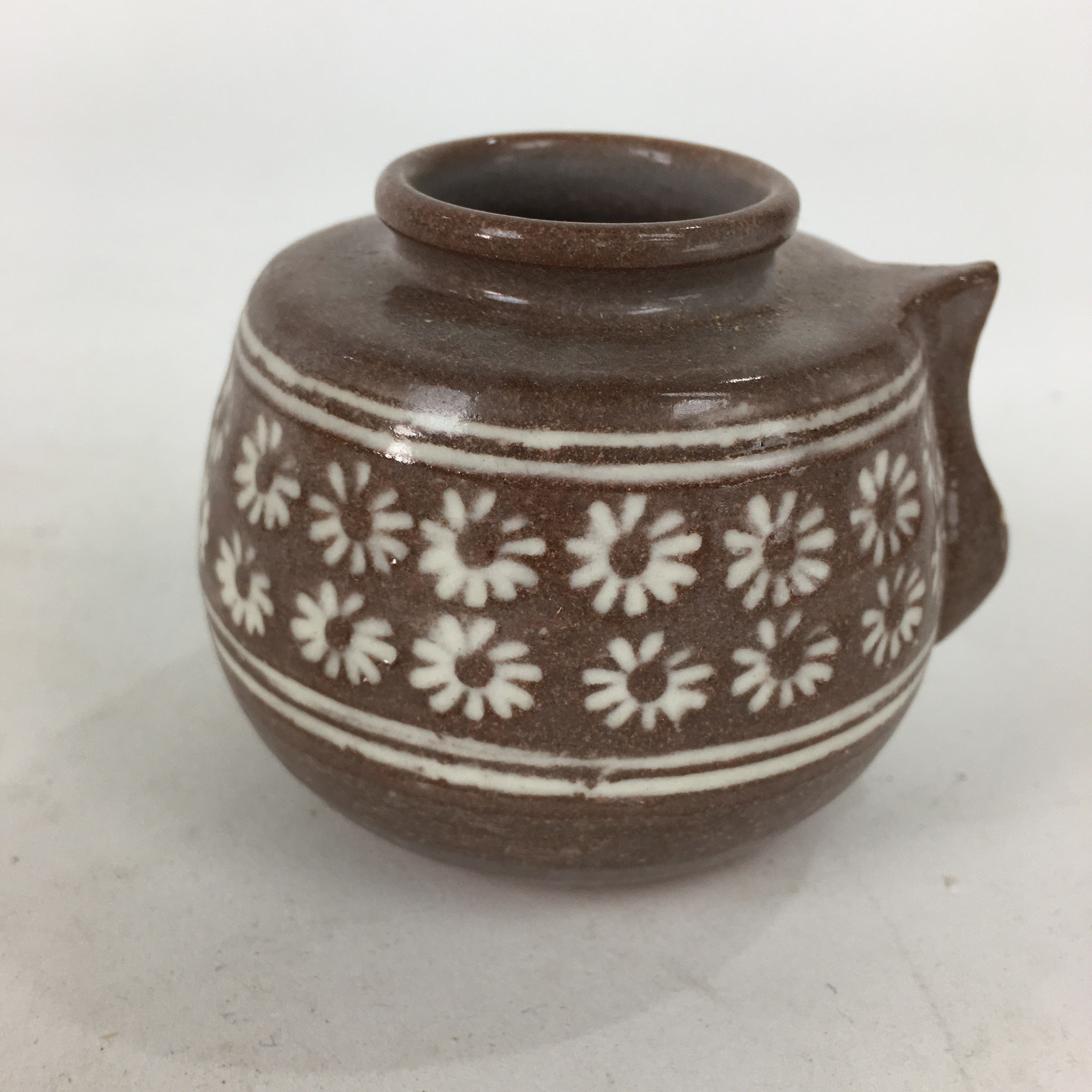 Japanese Ceramic Tea Caddy 4pc Set Vtg Chaire Container Sado Ceremony PX583