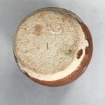 Japanese Ceramic Tea Caddy Vtg Chaire Brown Natsume Sado Ceremony NM79