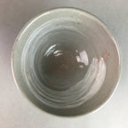 Japanese Ceramic Tea Ceremony Bowl Chawan Box Vtg Pottery Gray Zodiac PX441