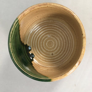 Japanese Ceramic Tea Ceremony Bowl Chawan Ki Seto Vtg Pottery GTB699