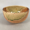 Japanese Ceramic Tea Ceremony Bowl Chawan Ki Seto Vtg Pottery GTB701