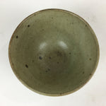 Japanese Ceramic Tea Ceremony Bowl Chawan Vtg Brown Pottery Sado GTB813