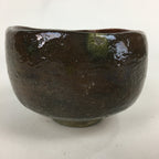 Japanese Ceramic Tea Ceremony Bowl Chawan Vtg Matcha Brown GTB835