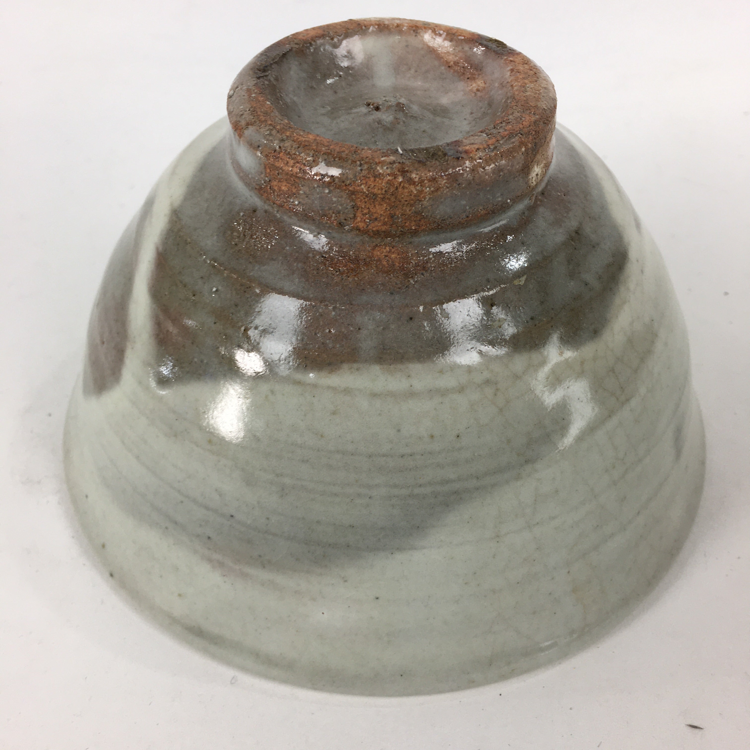 Japanese Ceramic Tea Ceremony Bowl Chawan Vtg Matcha Green Tea White GTB839