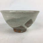 Japanese Ceramic Tea Ceremony Bowl Chawan Vtg Matcha Green Tea White GTB839