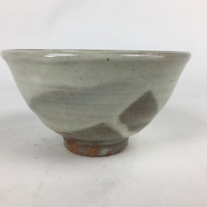 Japanese Ceramic Tea Ceremony Bowl Chawan Vtg Matcha Green Tea White GTB839