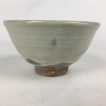 Japanese Ceramic Tea Ceremony Bowl Chawan Vtg Matcha Green Tea White GTB839