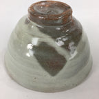Japanese Ceramic Tea Ceremony Bowl Chawan Vtg Matcha Green Tea White GTB839