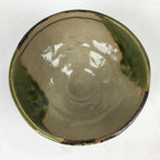 Japanese Ceramic Tea Ceremony Bowl Chawan Vtg Matcha Oribe Ware GTB829