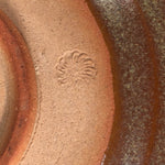 Japanese Ceramic Tea Ceremony Bowl Chawan Vtg Pottery Brown Flowing GTB689