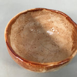 Japanese Ceramic Tea Ceremony Bowl Chawan Vtg Pottery Brown GTB693