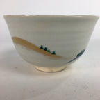 Japanese Ceramic Tea Ceremony Bowl Chawan Vtg Pottery Kyo ware GTB719