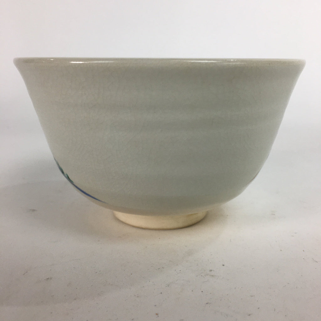 Japanese Ceramic Tea Ceremony Bowl Chawan Vtg Pottery Kyo ware GTB719