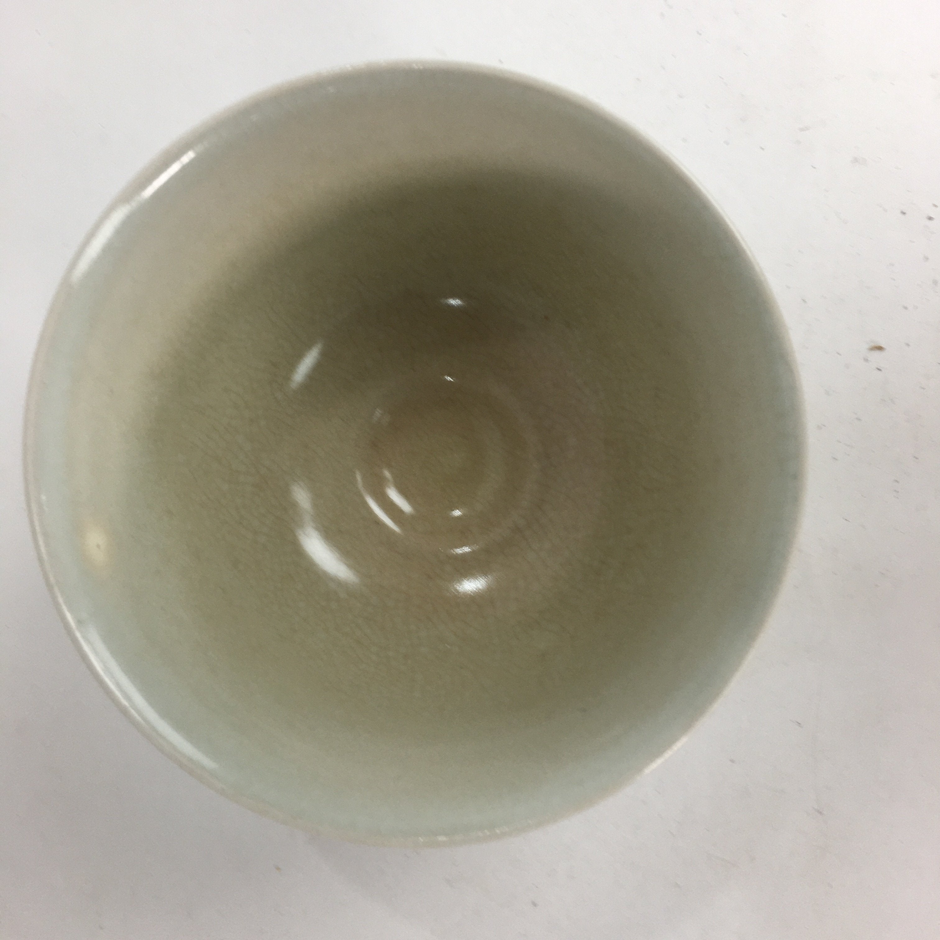Japanese Ceramic Tea Ceremony Bowl Chawan Vtg Pottery Kyo ware GTB719