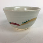 Japanese Ceramic Tea Ceremony Bowl Chawan Vtg Pottery Kyo ware GTB719