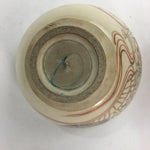 Japanese Ceramic Tea Ceremony Bowl Chawan Vtg Pottery Kyo ware GTB722