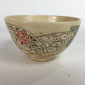 Japanese Ceramic Tea Ceremony Bowl Chawan Vtg Pottery Kyo ware GTB722
