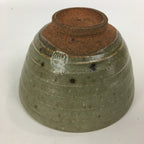 Japanese Ceramic Tea Ceremony Bowl Vtg Chawan Brown Pottery Sado GTB784