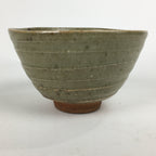 Japanese Ceramic Tea Ceremony Bowl Vtg Chawan Brown Pottery Sado GTB784