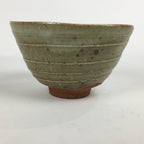 Japanese Ceramic Tea Ceremony Bowl Vtg Chawan Brown Pottery Sado GTB784