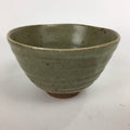 Japanese Ceramic Tea Ceremony Bowl Vtg Chawan Brown Pottery Sado GTB784
