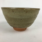 Japanese Ceramic Tea Ceremony Bowl Vtg Chawan Brown Pottery Sado GTB791