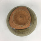 Japanese Ceramic Tea Ceremony Bowl Vtg Chawan Brown Pottery Sado GTB791