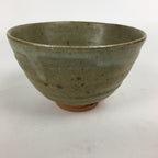 Japanese Ceramic Tea Ceremony Bowl Vtg Chawan Brown Pottery Sado GTB791
