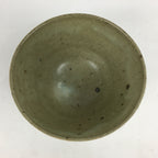 Japanese Ceramic Tea Ceremony Bowl Vtg Chawan Brown Pottery Sado GTB799