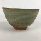 Japanese Ceramic Tea Ceremony Bowl Vtg Chawan Brown Pottery Sado GTB800