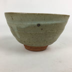 Japanese Ceramic Tea Ceremony Bowl Vtg Chawan Brown Pottery Sado GTB800