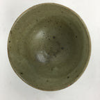 Japanese Ceramic Tea Ceremony Bowl Vtg Chawan Brown Pottery Sado GTB800